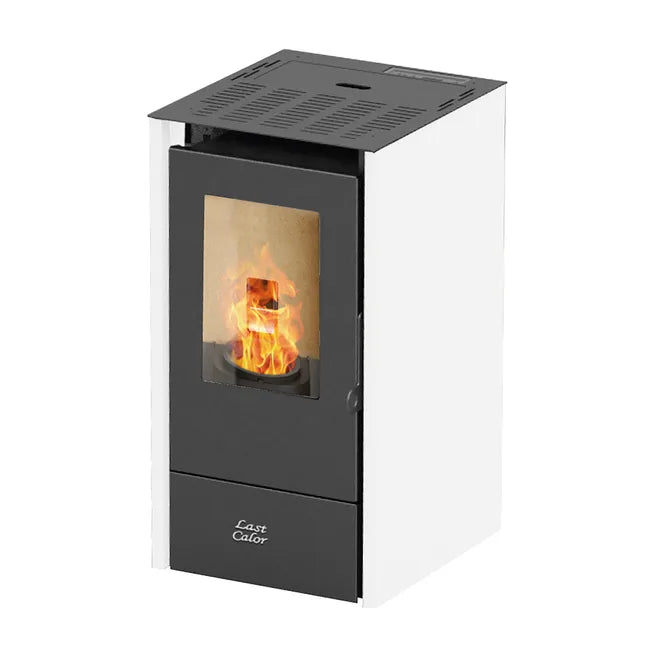 Pelletheizung Susanna 6,5 kW Weiß