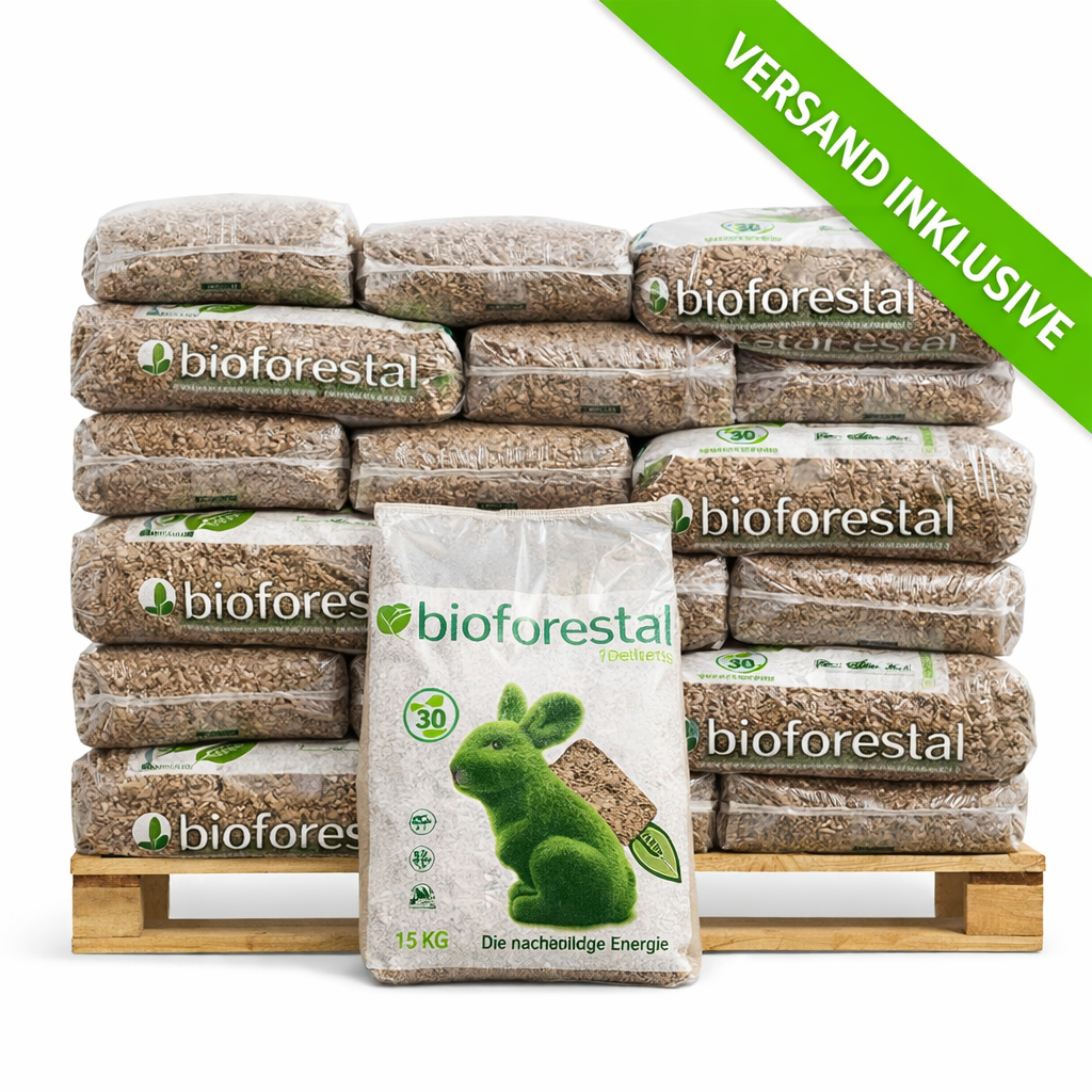 Palette mit 42 Säcken BIOFORESTAL Pellets