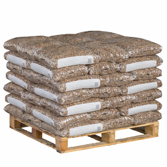 Planeta Verde - Fireplus Pelletpalette 70 Uds A1 + 15 kg